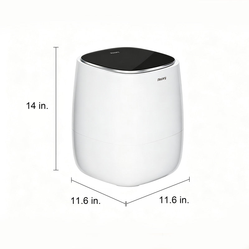 Compact Portable Washer Dryer Combo for Intimates and Baby Care with 1.1 lb. Capacity, Gentle Drying and Sanitize Cycle in White