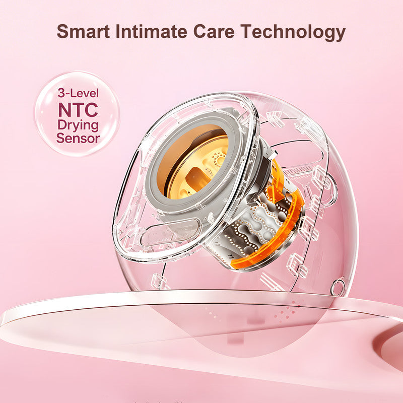 Compact Portable Washer Dryer Combo for Dedicated Laundry with 1.1 lb. Capacity, Gentle Drying, Sanitize Cycle and Pink Finish